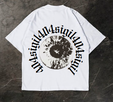 “Iris Descent” T-SHIRT - CRISP WHITE